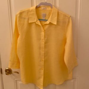 Chico’s linen blouse